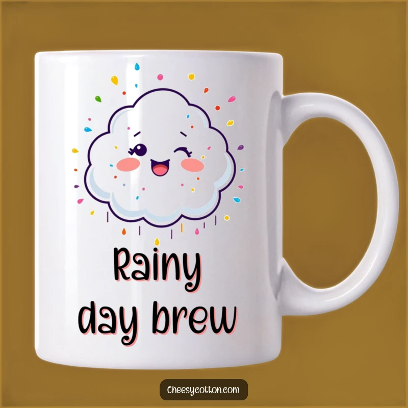 Funny Cloud Sprinkles Mug: Giggles Guaranteed, a Perfect Funny Gift!