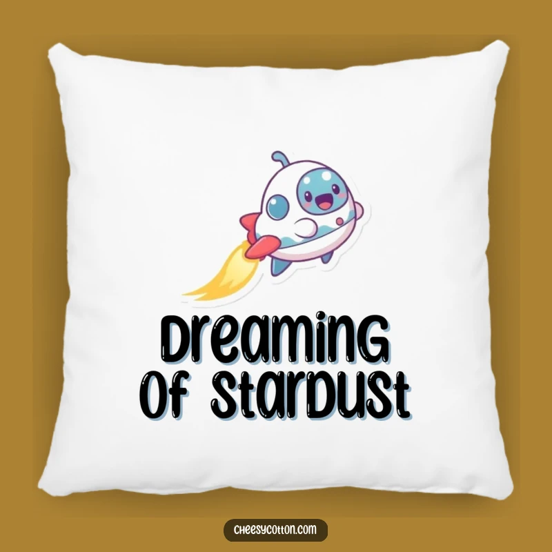 Funny Spaceship Pillow: Adorable Cosmic Comfort and Comical Cuddle Buddy