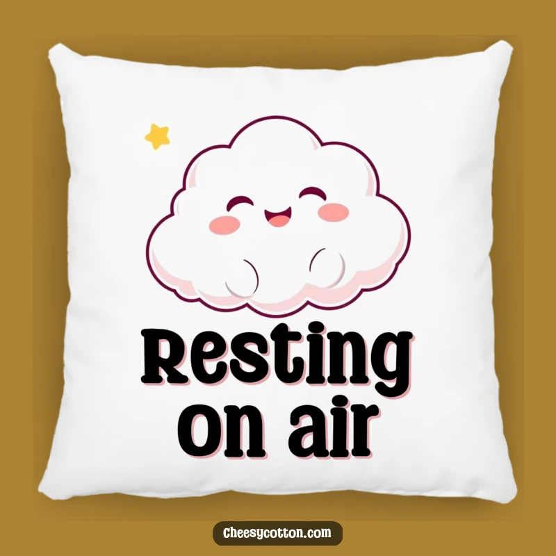 Funny Kawaii Cloud Pillow: Dreamy Comfort, Adorable Funny Gift For Sweet Dreams