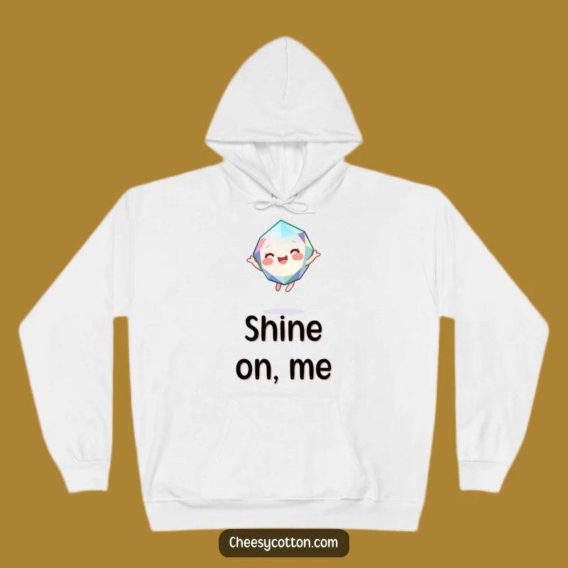 Funny Gem Hoodie: Cozy Up with This Giggling Character for Warm Joy