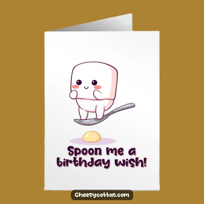 Free Printable Birthday Card: Bouncy Marshmallow Fails, Hilarious Downloadable Gift!