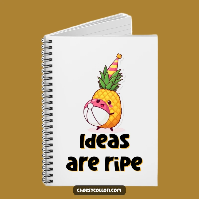 Funny Kawaii Pineapple Vacation Notebook: Hilarious Gift for Summer Plans