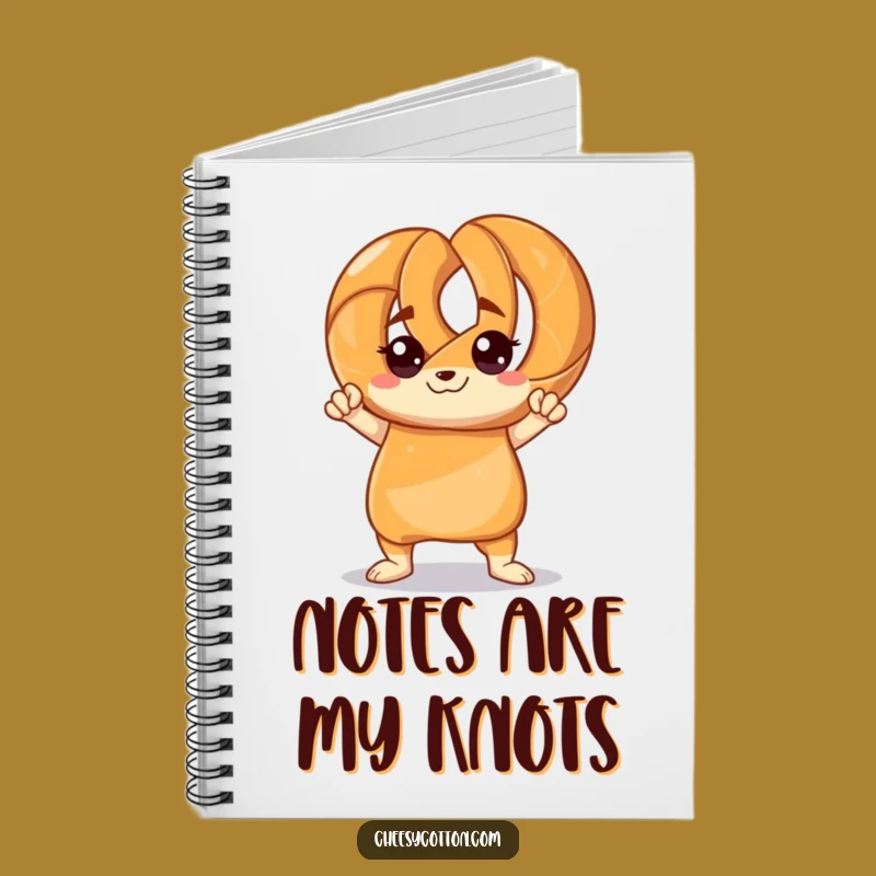 Funny Pretzel Pose Notebook: Jot Down Bold Ideas with This Hilarious Stationery