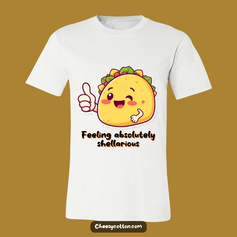 Funny Taco Thumbs Up T-Shirt: Comical Mexican Fiesta Apparel