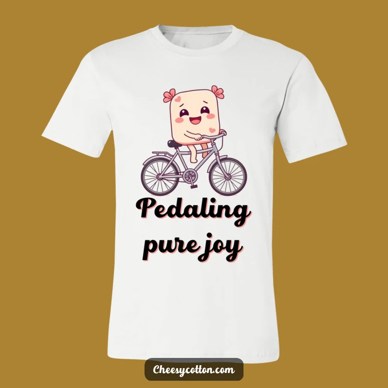 Funny Candy Bike T-Shirt: Ride into Fun with Sweet Style