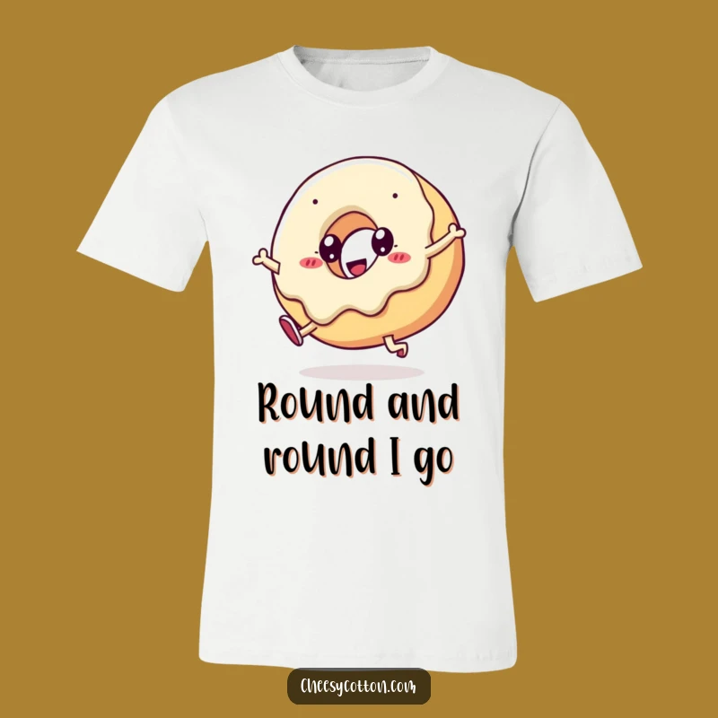 Funny Kawaii Doughnut Cartwheel T-Shirt A Hilarious Outfit For Fun Lovers