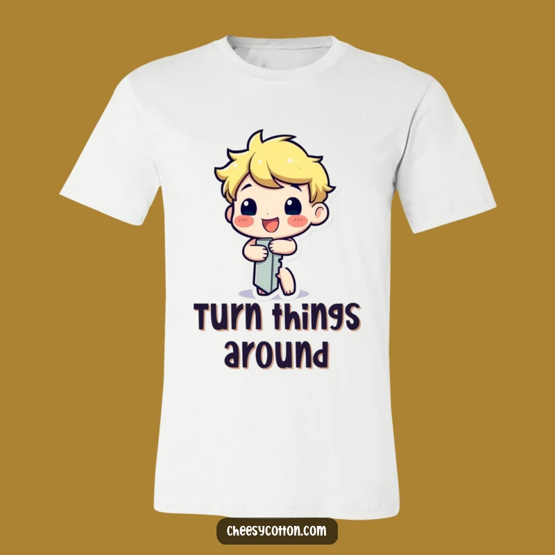 Funny Key Character T-Shirt: Unlock Joyful Smiles with This Cheerful Design
