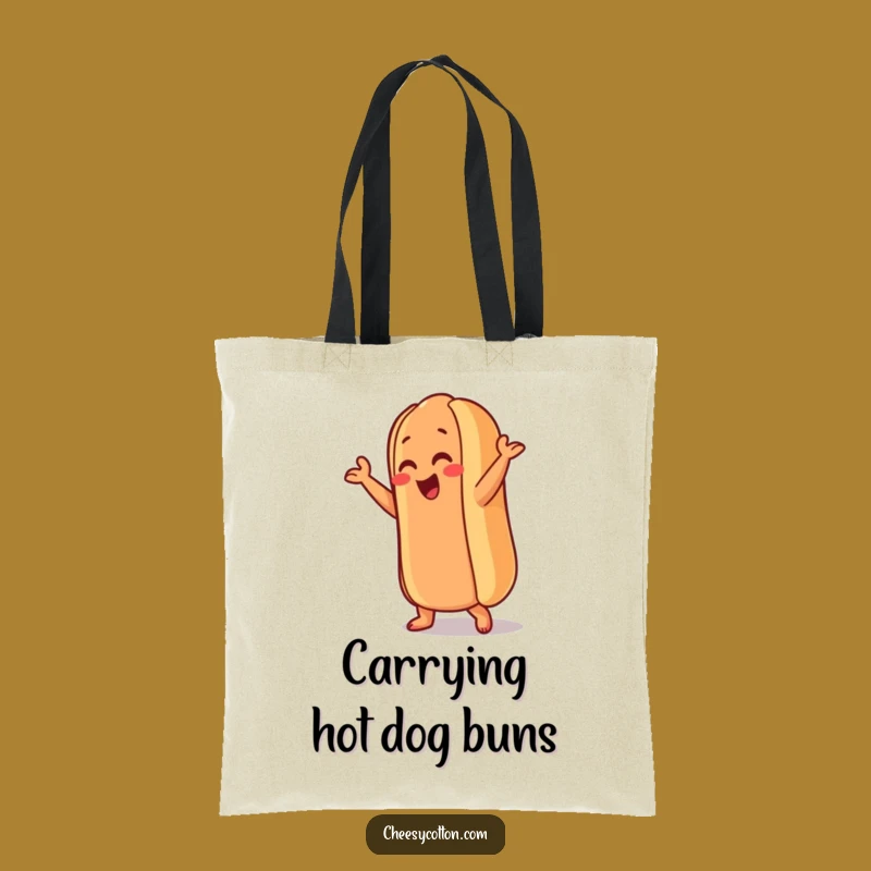 Funny Hot Dog Tote Bag: Carry Your Fun On the Go, a Practical Gift!