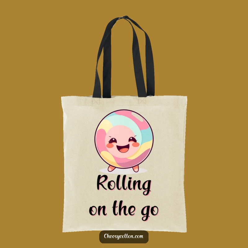 Funny Happy Candy Tote Bag: Carry Your Sweetness and Smiles Anywhere
